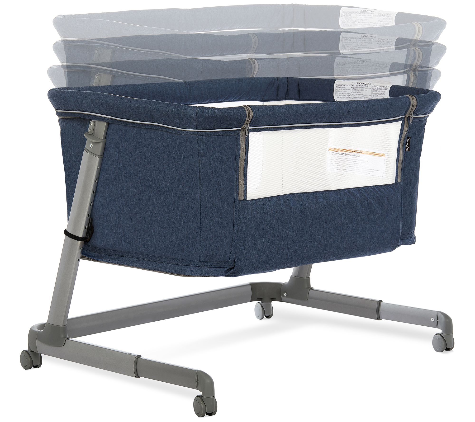 Dream on Me Waves and Bedside Sleeper