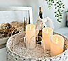 "As Is" Luminara Set of 3 Colorscape Flameless Candles, 2 of 5