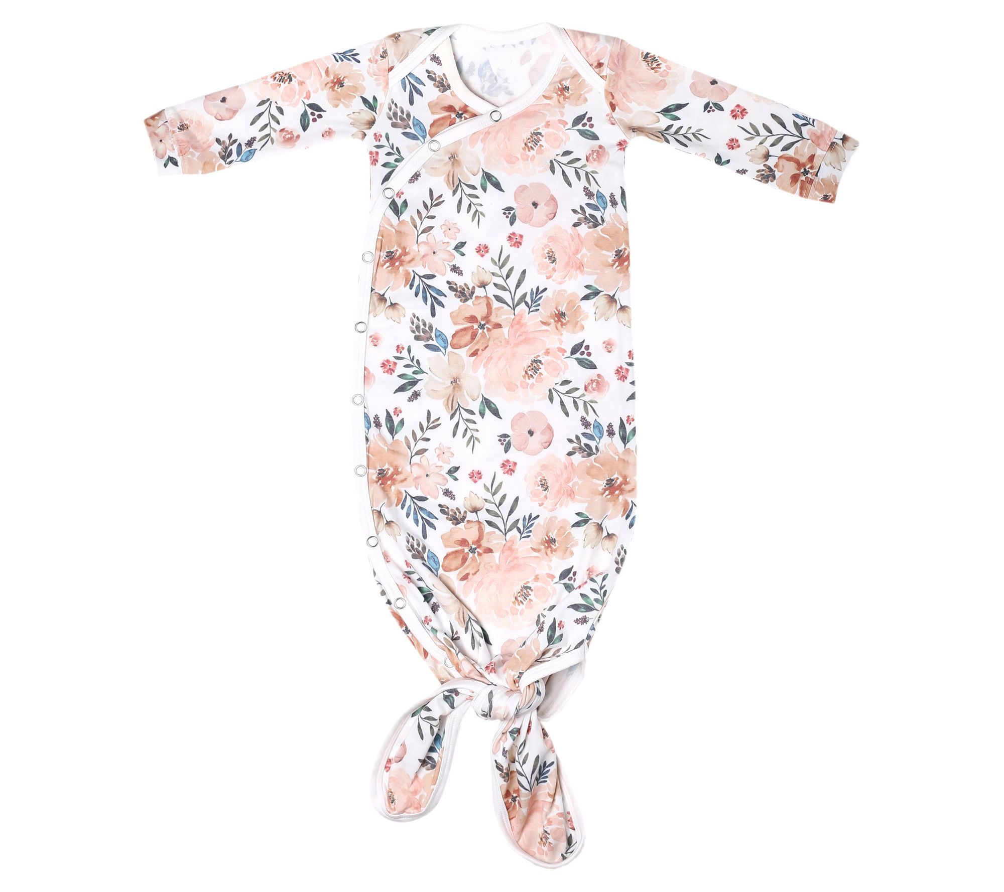 Copper Pearl Newborn Knotted Gown