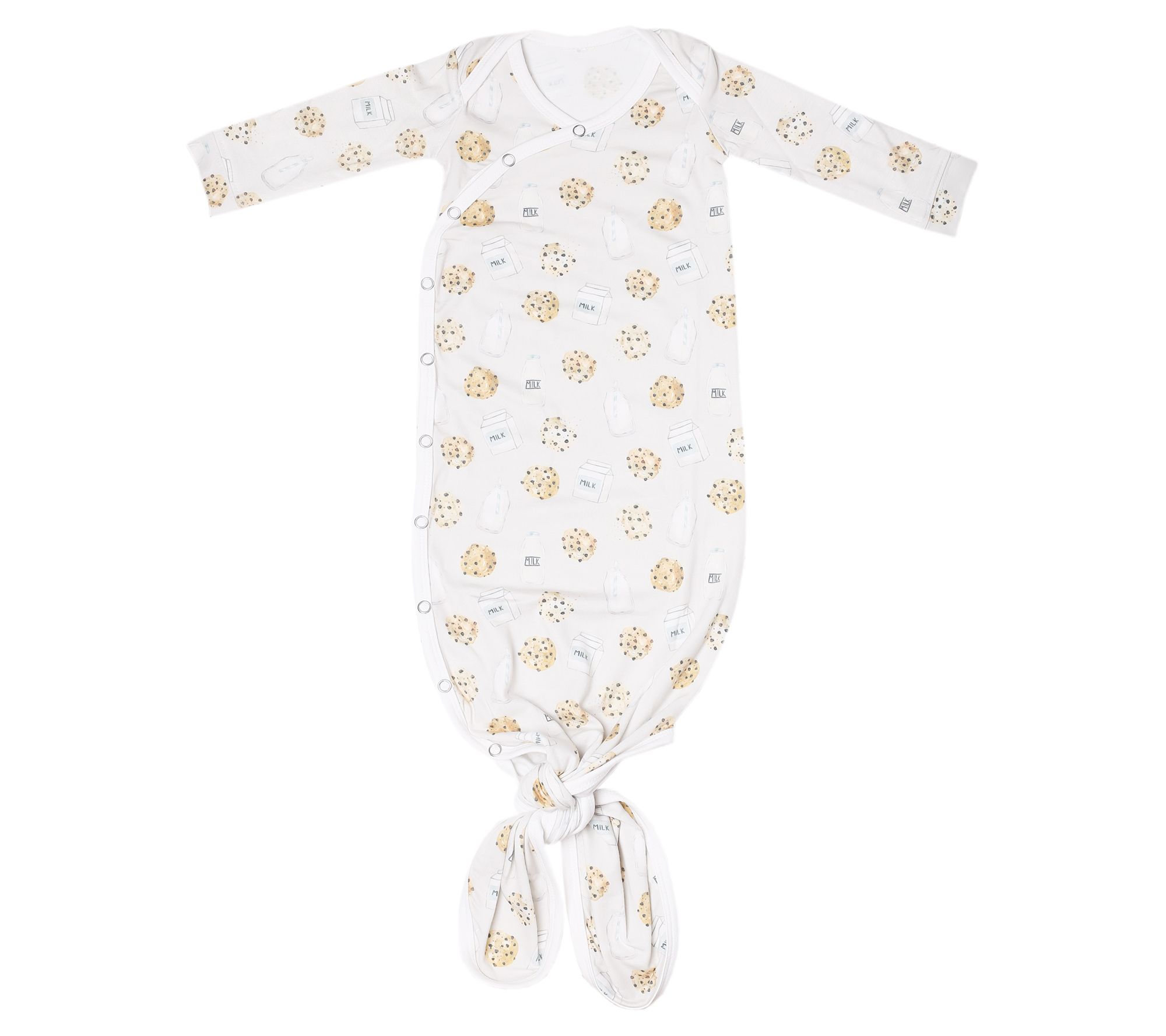 Copper Pearl Newborn Knotted Gown