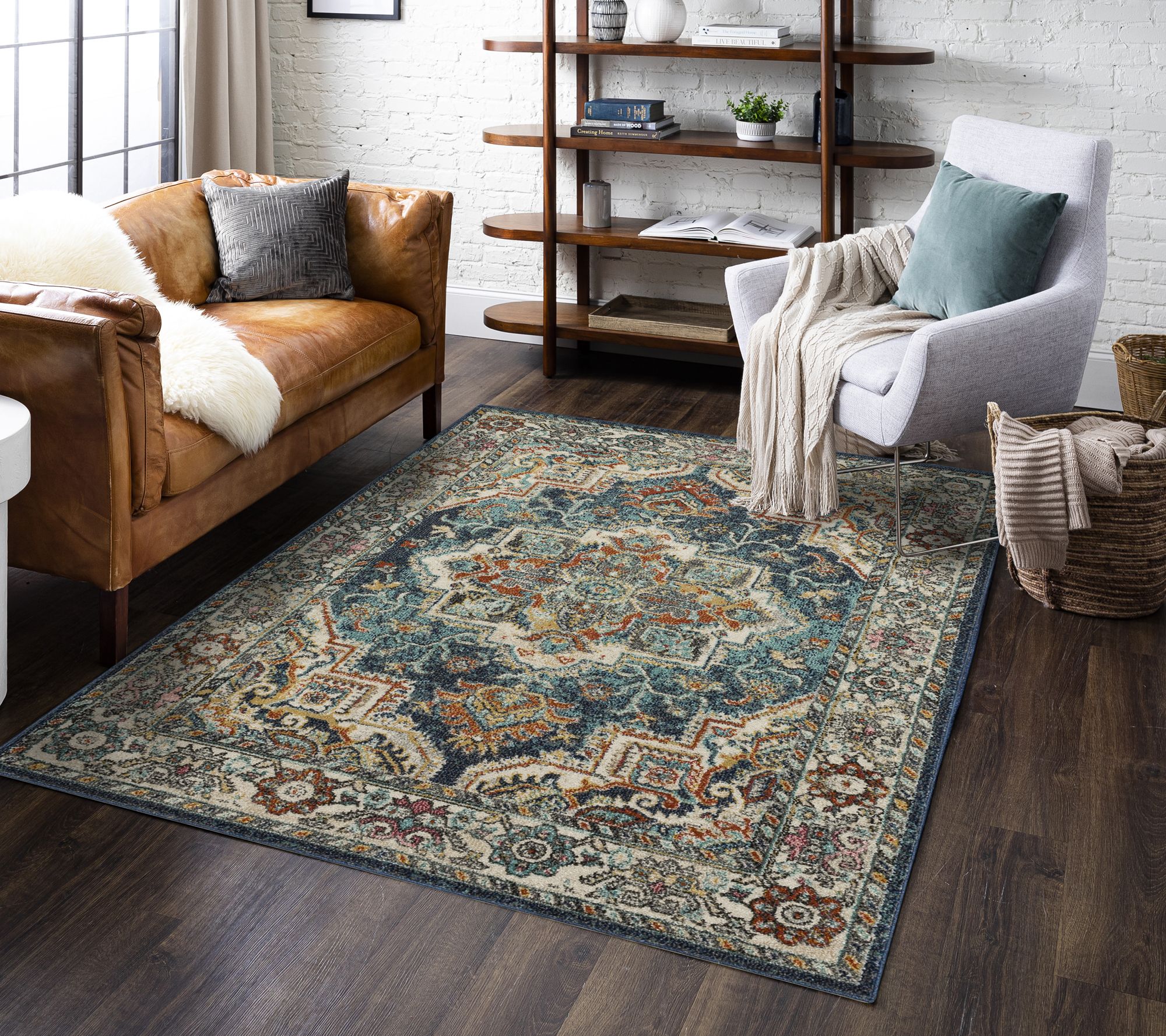 Mohawk Home Bonilla Blue 7' 10" X 10' Area Rug