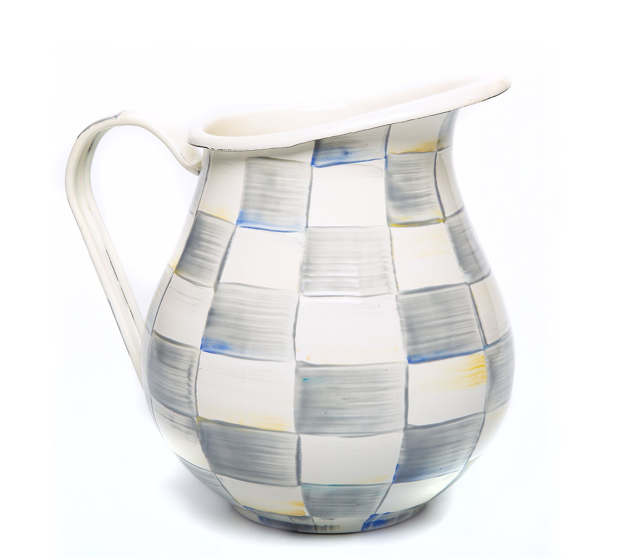 "As Is" Mackenzie- Childs Enamel Pitcher