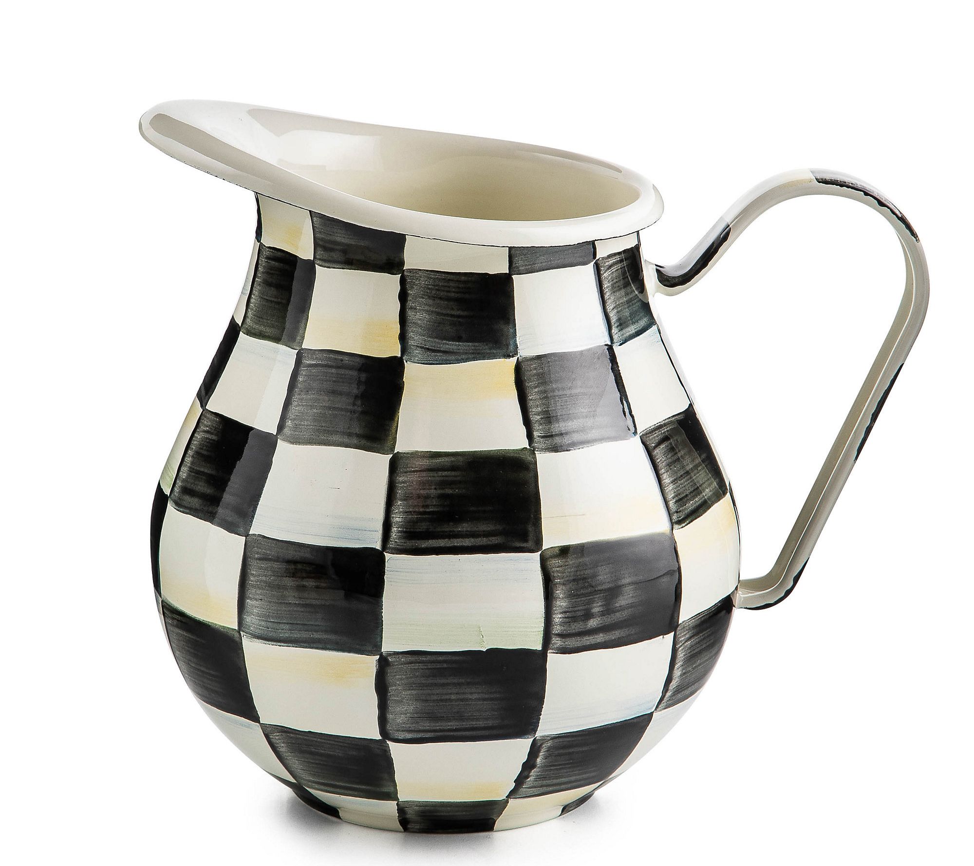 "As Is" Mackenzie- Childs Enamel Pitcher