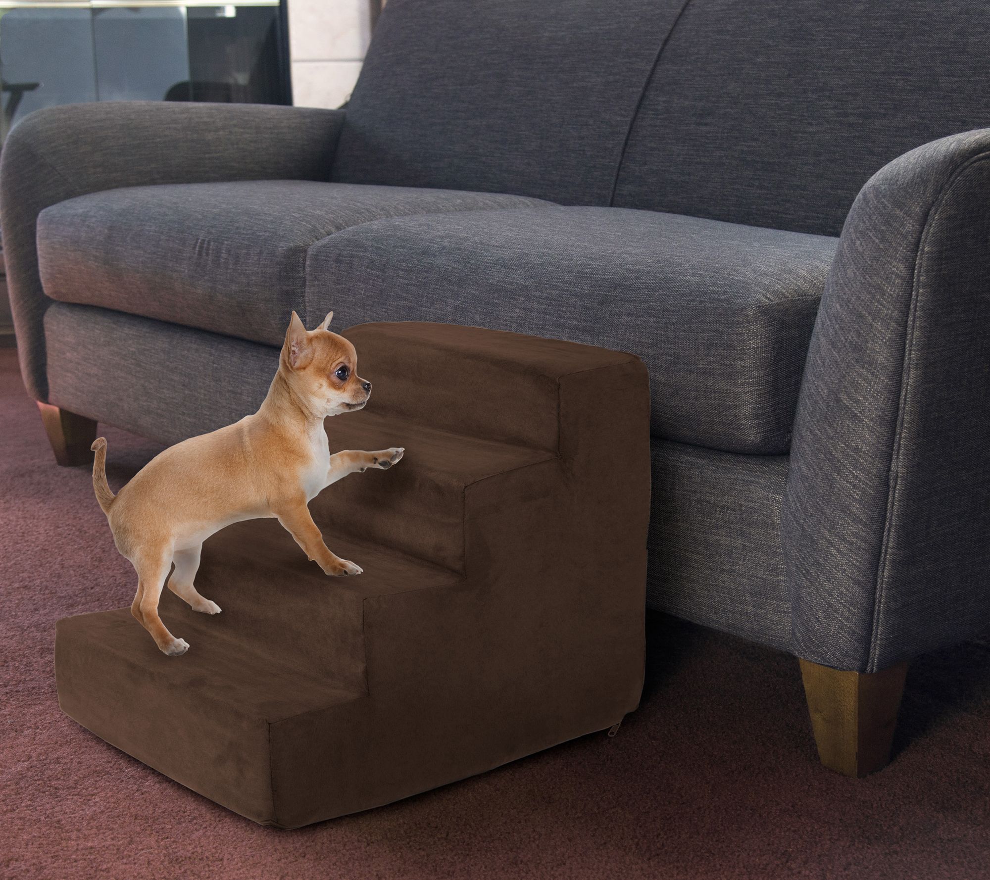 Petmaker Pet Foam Stairs for Small Dogs or Cats