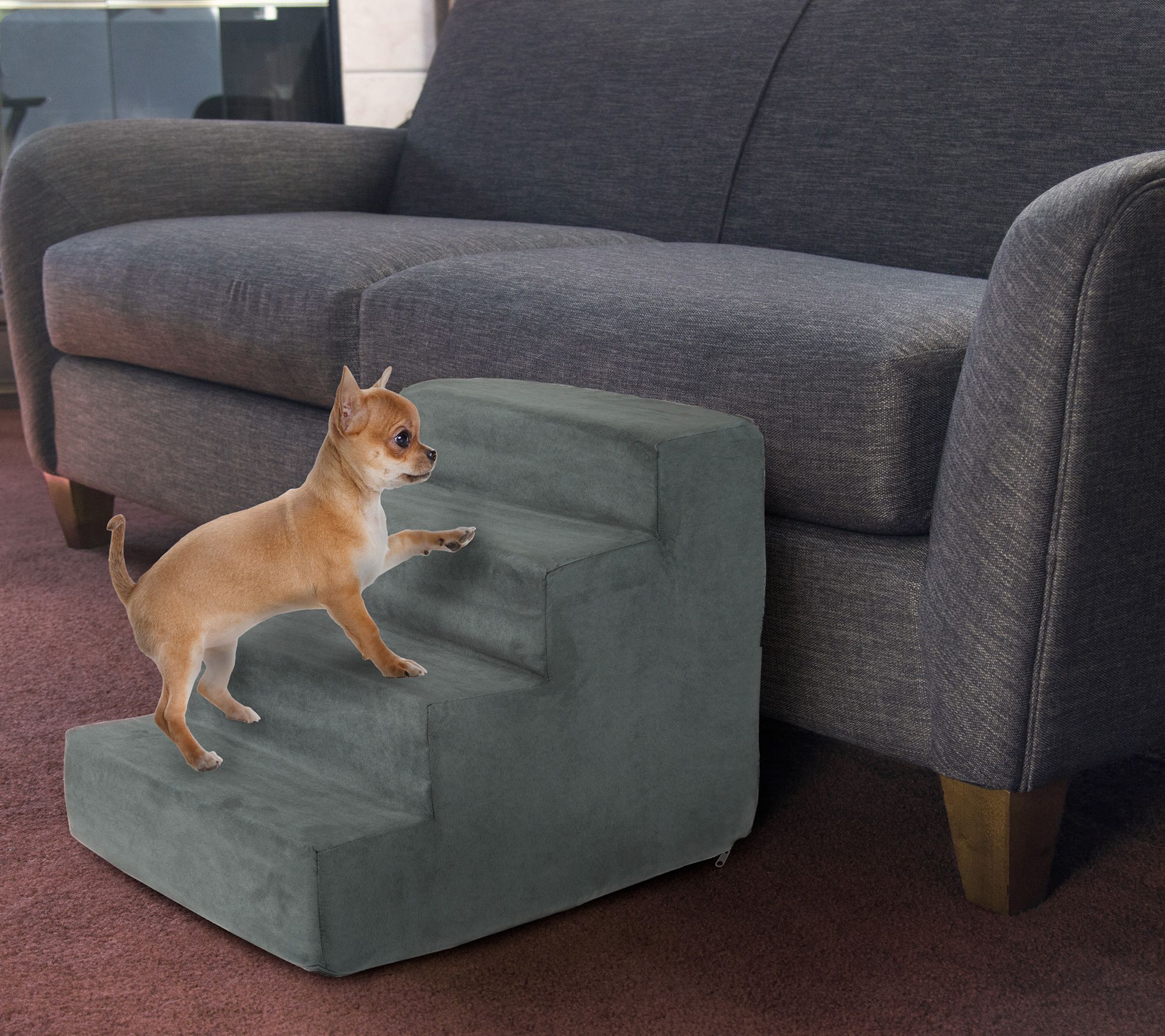 Petmaker Pet Foam Stairs for Small Dogs or Cats