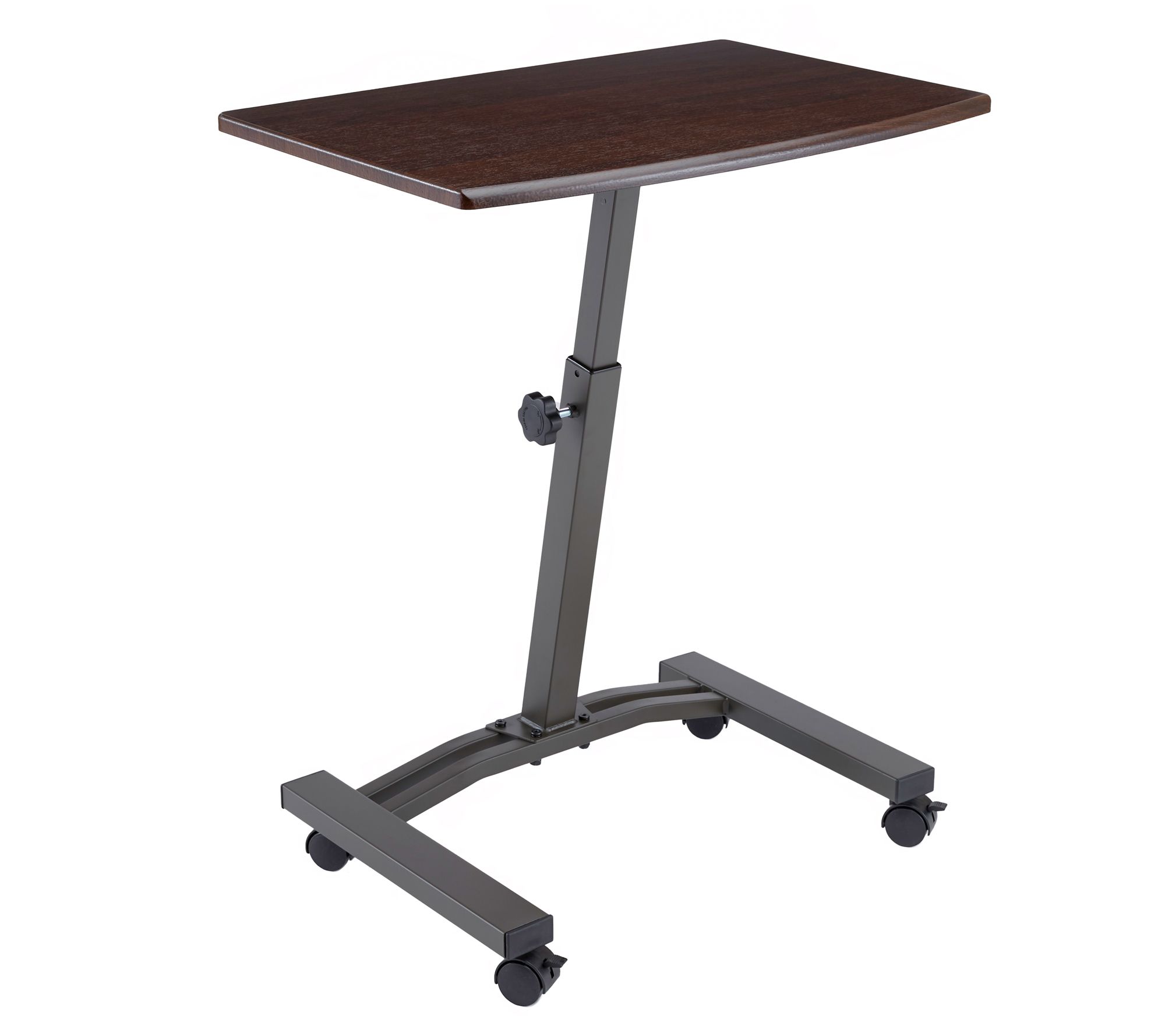 Seville Height Adjustable Solid-Top Mobile Laptp Desk