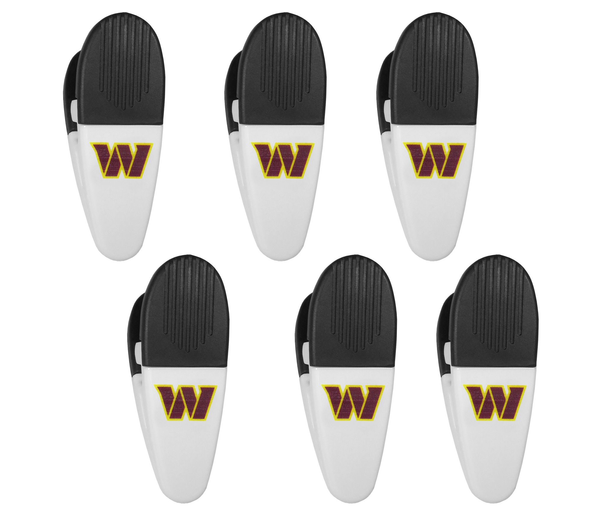 Siskiyou Sports NFL 6-Pack Chip Clip Magnets