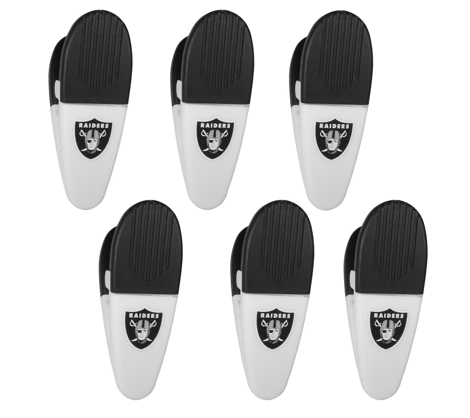Siskiyou Sports NFL 6-Pack Chip Clip Magnets