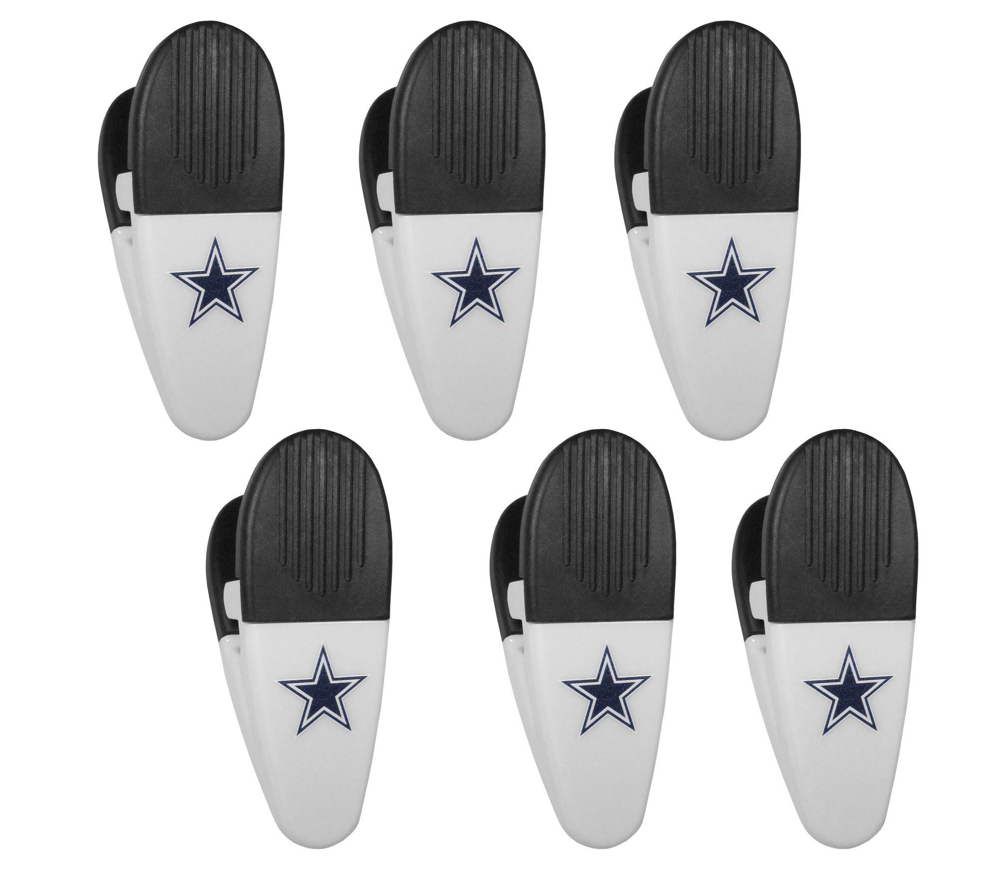 Siskiyou Sports NFL 6-Pack Chip Clip Magnets