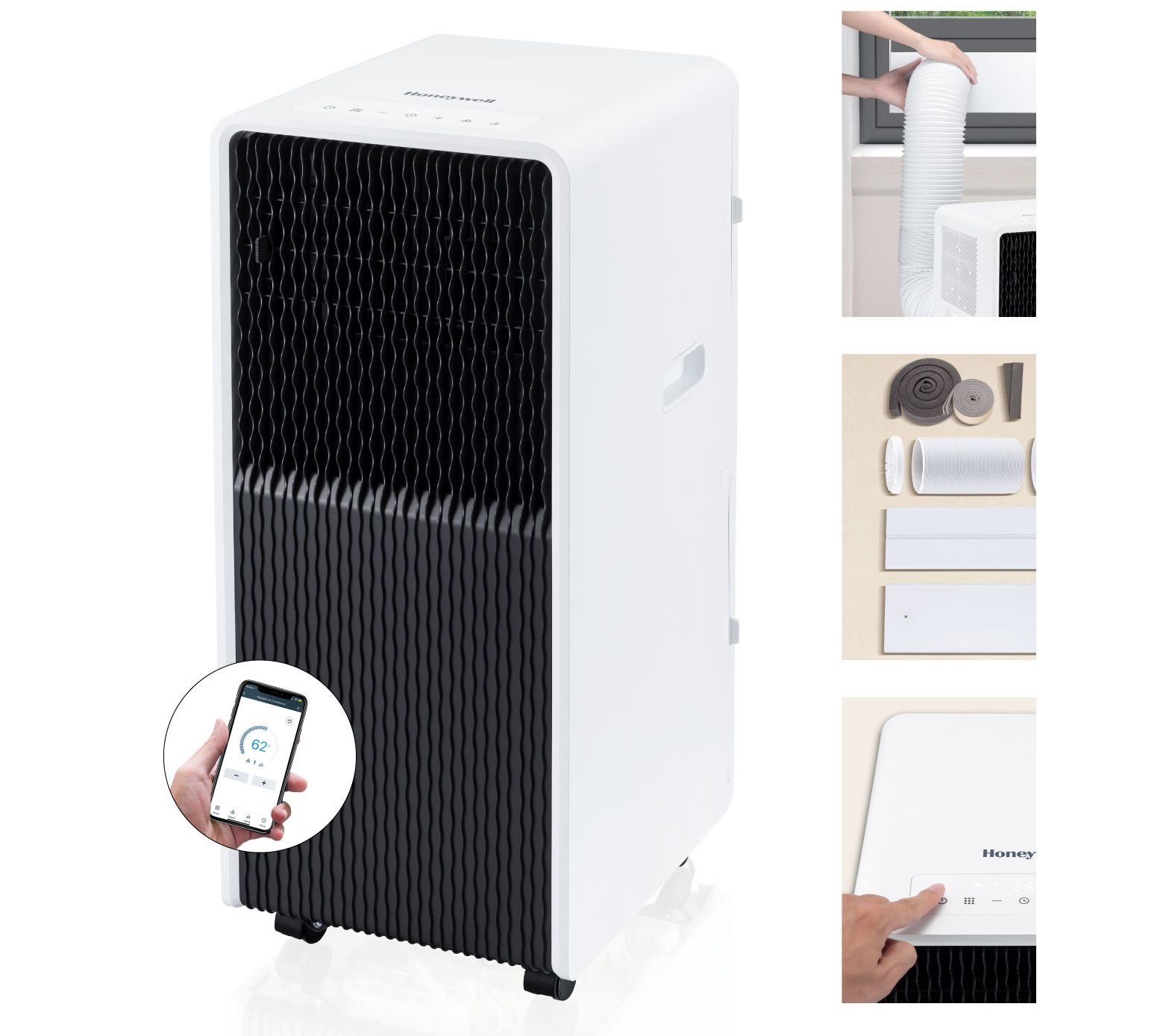  Honeywell 13,500 SMART & Slim Portable AC - Up0 Sq Ft