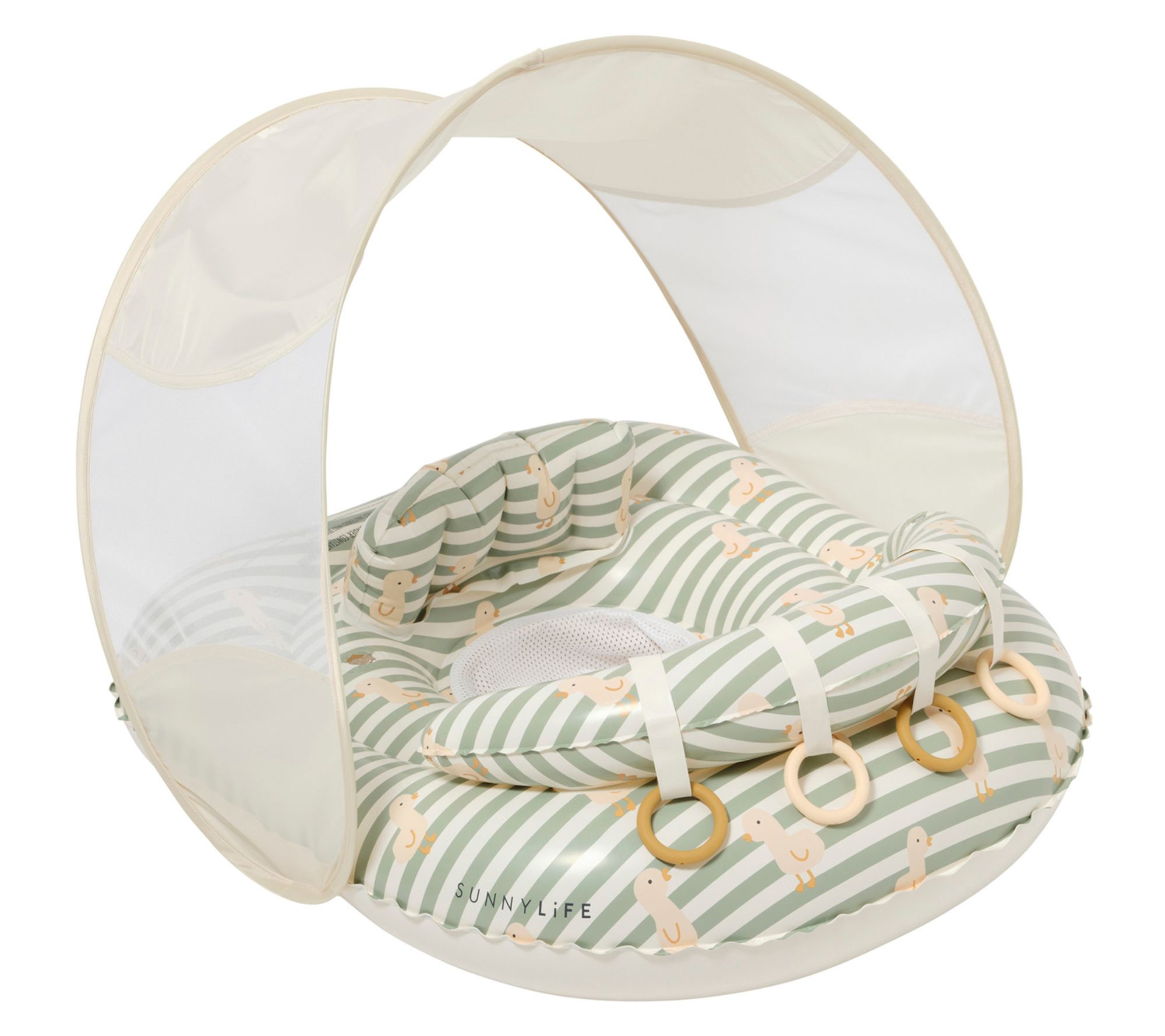 Sunnylife Interactive Baby Float - Inflatable with Canopy