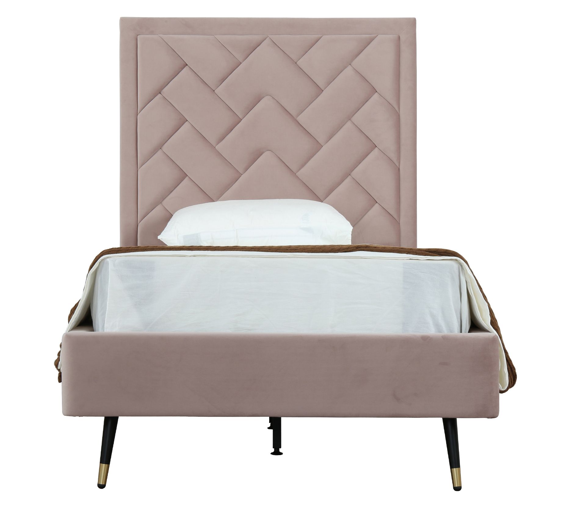 Manhattan Comfort Crosby Twin-Size Bed