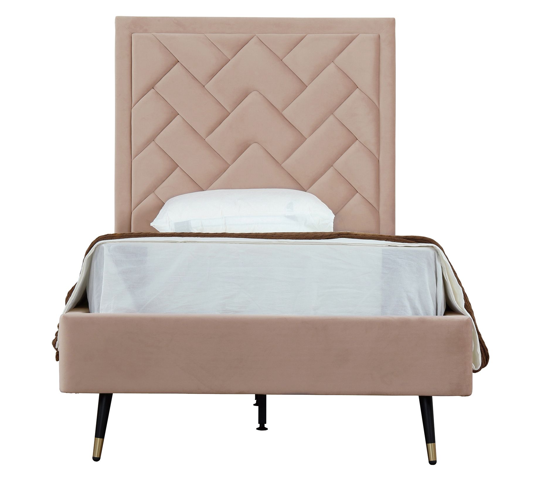 Manhattan Comfort Crosby Twin-Size Bed