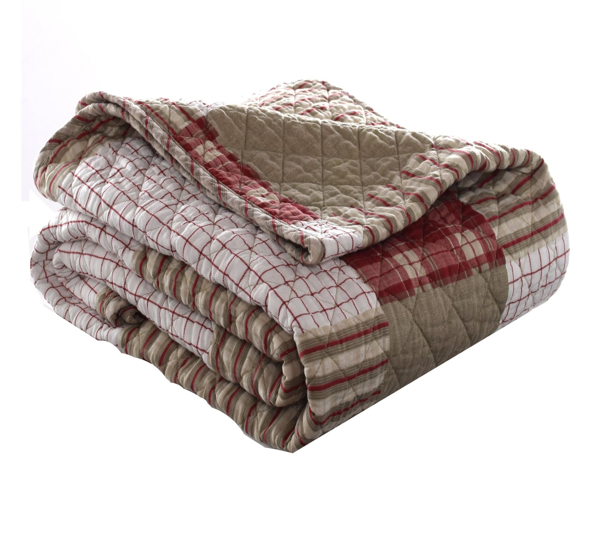 Eddie Bauer Camano Island Plaid Cotton Throw Blanket