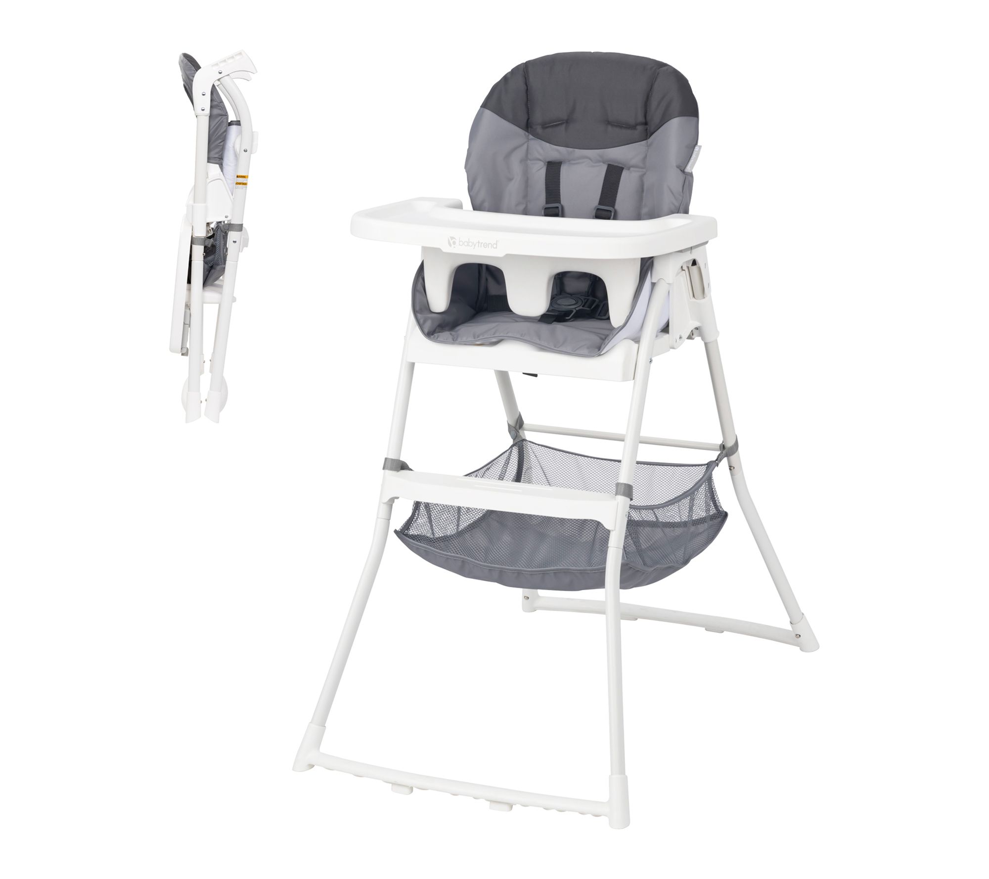 Baby Trend Flat Fold High Chair - Stellar Grey