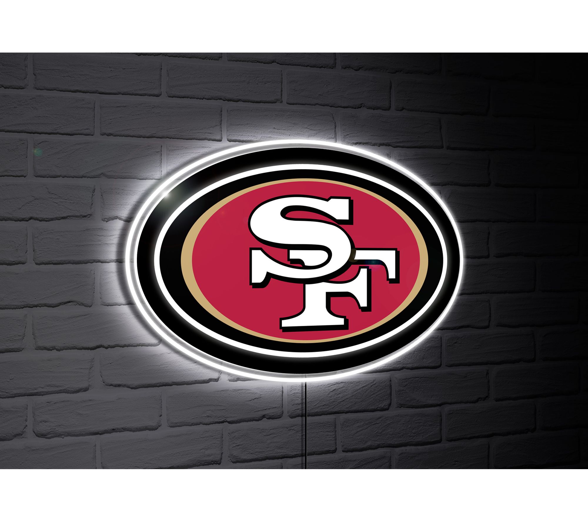 Evergreen NFL LED Official Logo Shaped Lit WallSign
