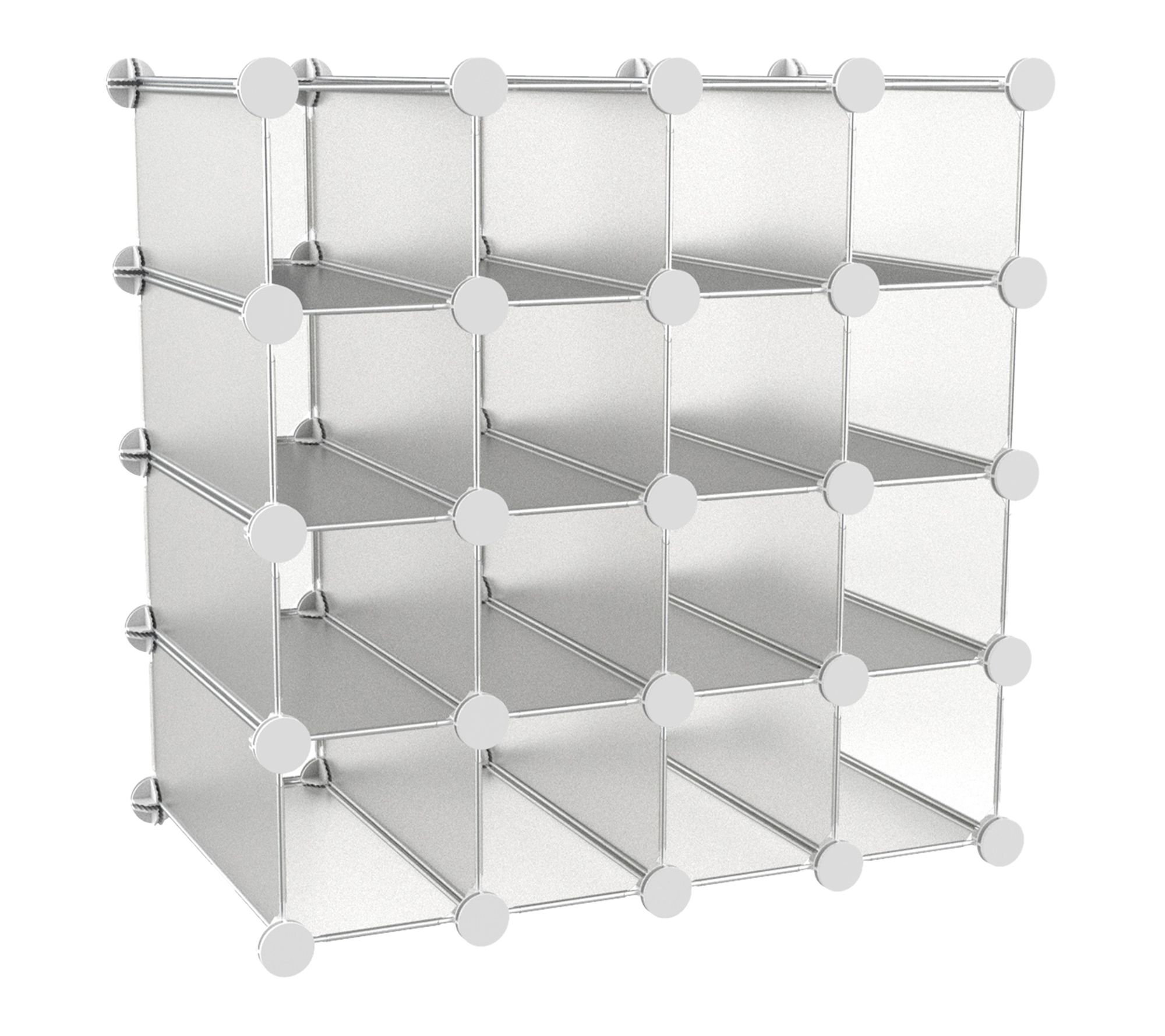 Lavish Home Customizable Cube Organizer 16 CubeShelves
