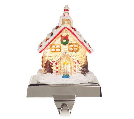 BethlehemLights Color Changing Stocking Holder - QVC.com