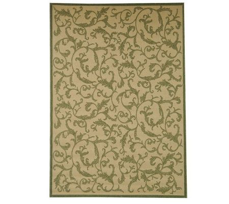 Safavieh Courtyard Vintage Vine 7'10" x 11' Rug