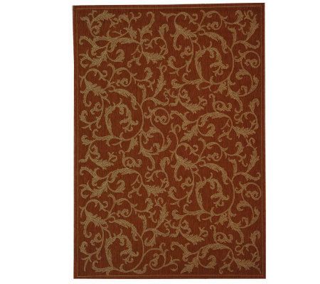 Safavieh Courtyard Vintage Vine 7'10" x 11' Rug