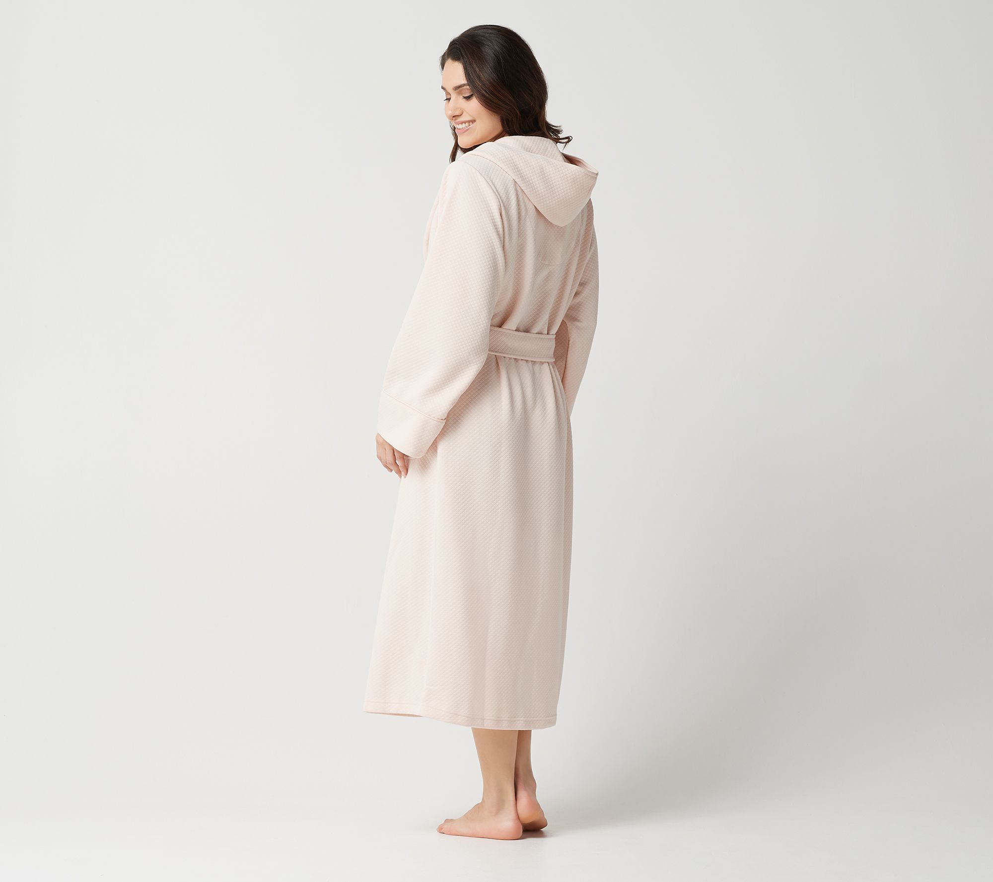Stay by Stacy Garcia Diamond Quilted Spa Robe with Hood