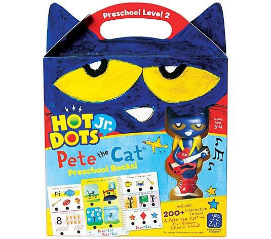 Hot Dots Jr Preschool Rocks Set w/ Pen by Educa  tional Insigh