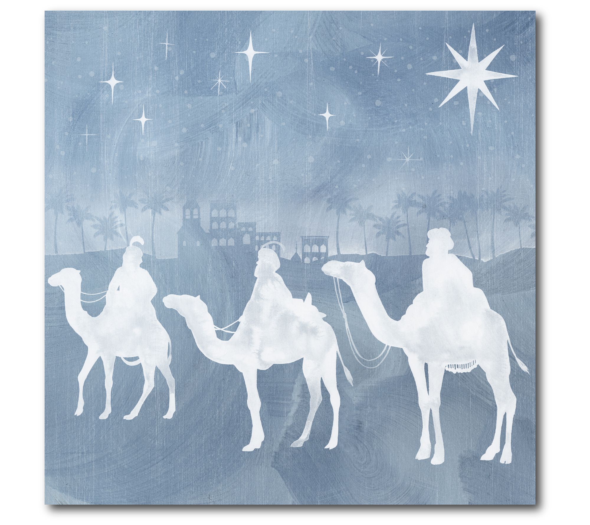 Courtside Market Star of Bethlehem II, 16" x 16 " Canvas