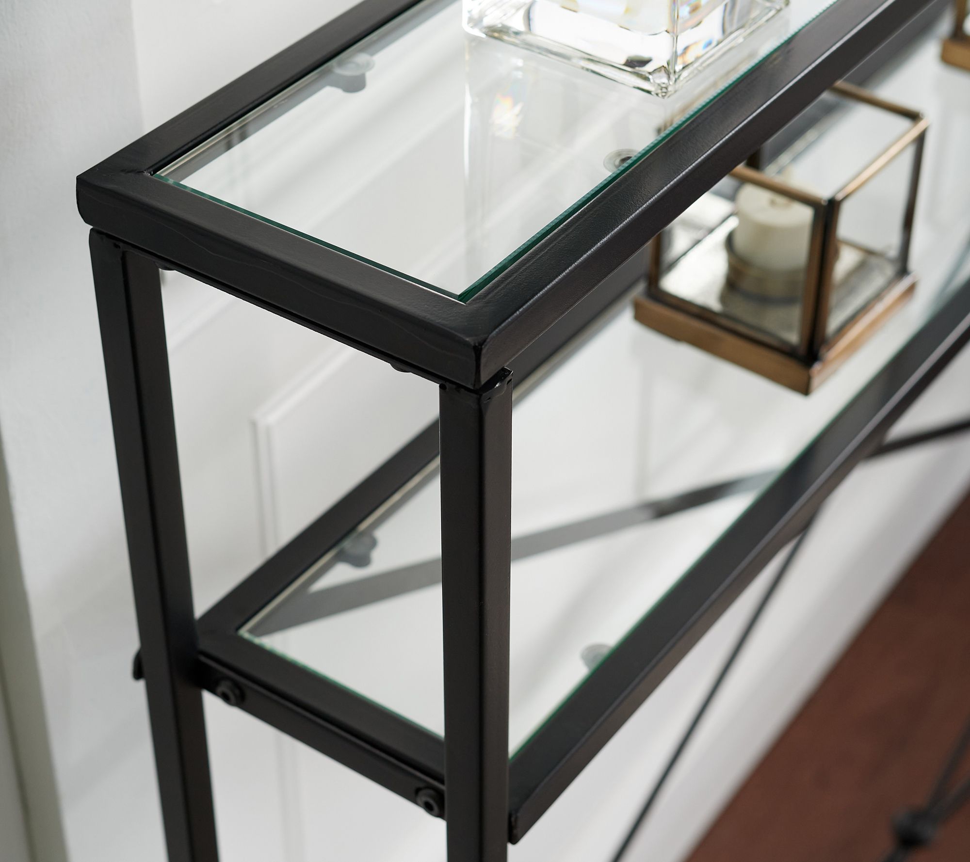 House No.9 by Home Love 2Tier Extra Slim Console Table