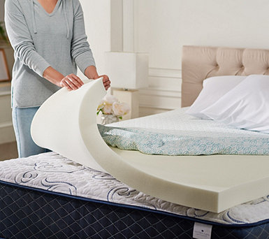  Tempur-Pedic 3" Mattress Topper with Cooling Cover - H247142