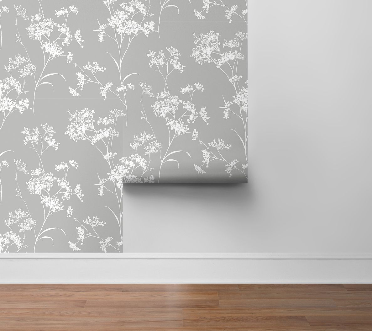 Lillian August Floral Mist Peel and Stick Wallpaper