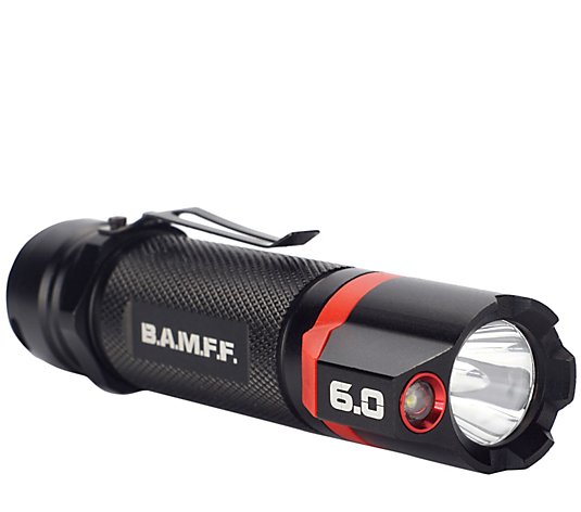 BAMFF 6.0-600 Lumen Rechargeable Dual LED Flashlight