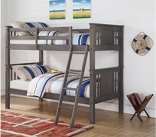 Twin Over Princeton Mission Bunk, Mission Bunk Beds