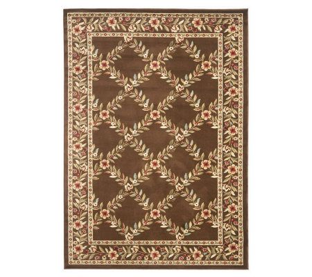 Lyndhurst Open Floral Power Loomed 3'3" x 5'3"Rug