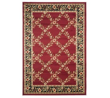 Lyndhurst Open Floral Power Loomed 3'3" x 5'3"Rug