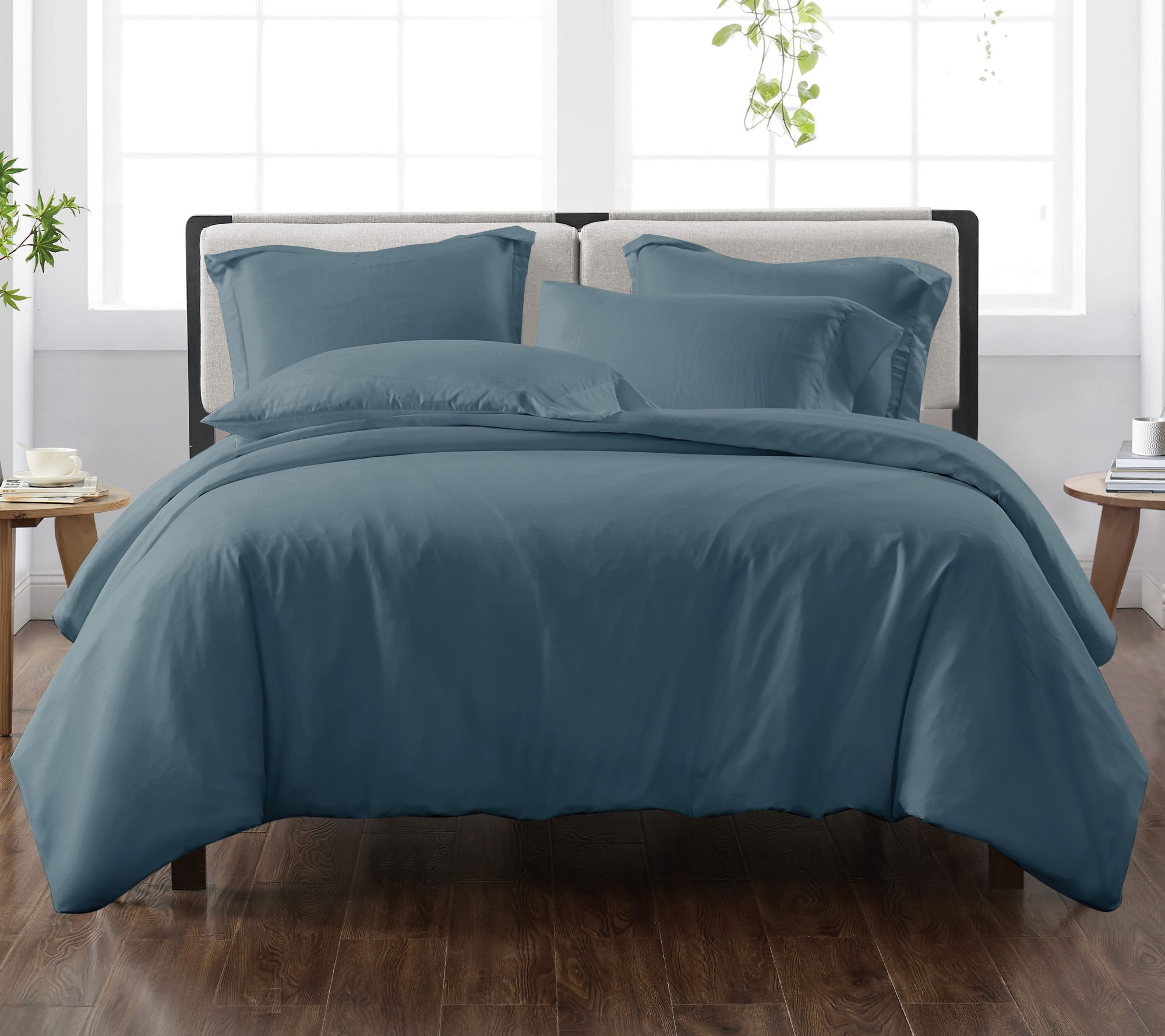 Cannon Heritage Solid Duvet Set Full/Queen Duvet Set