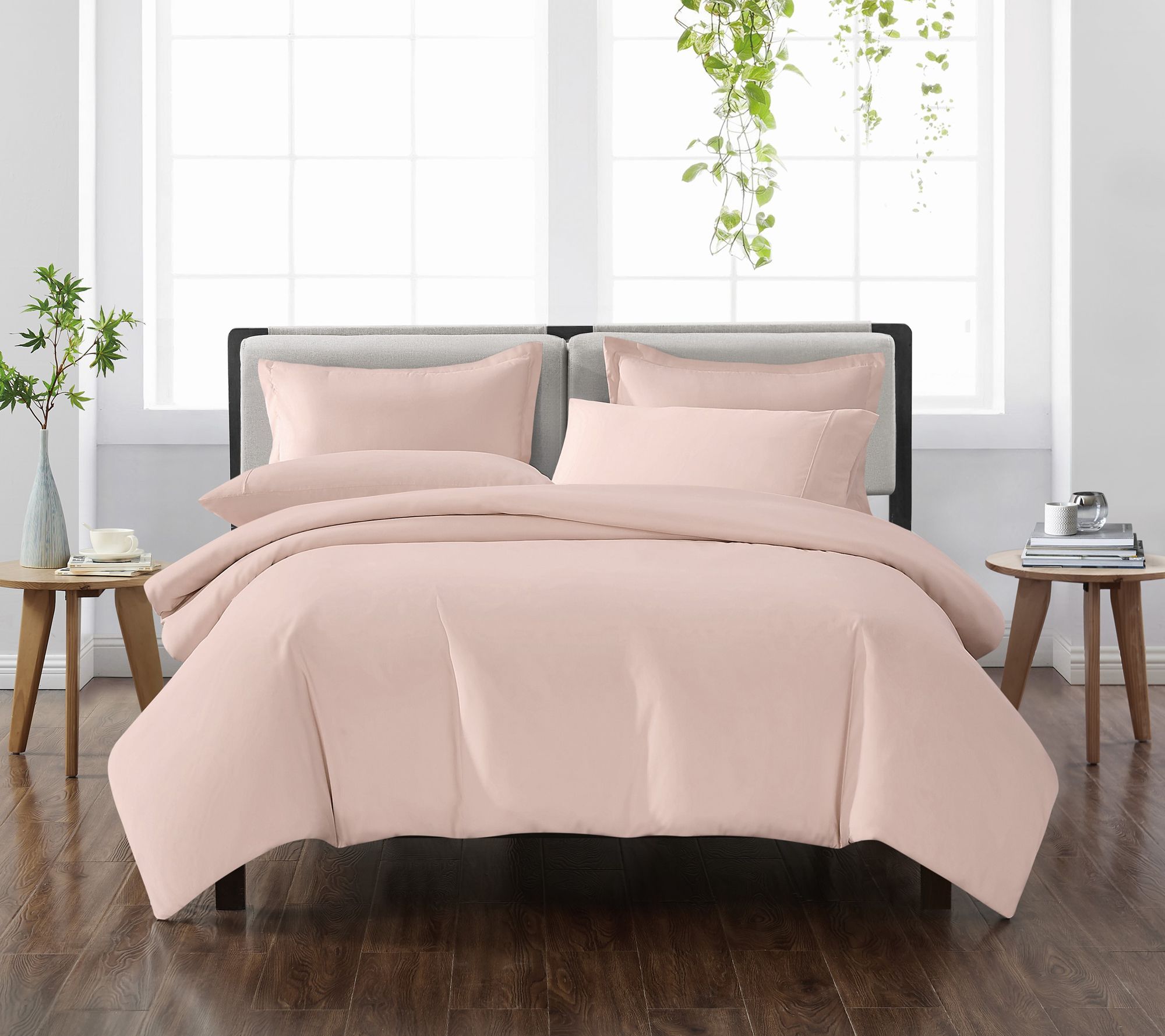 Cannon Heritage Solid Duvet Set Full/Queen Duvet Set