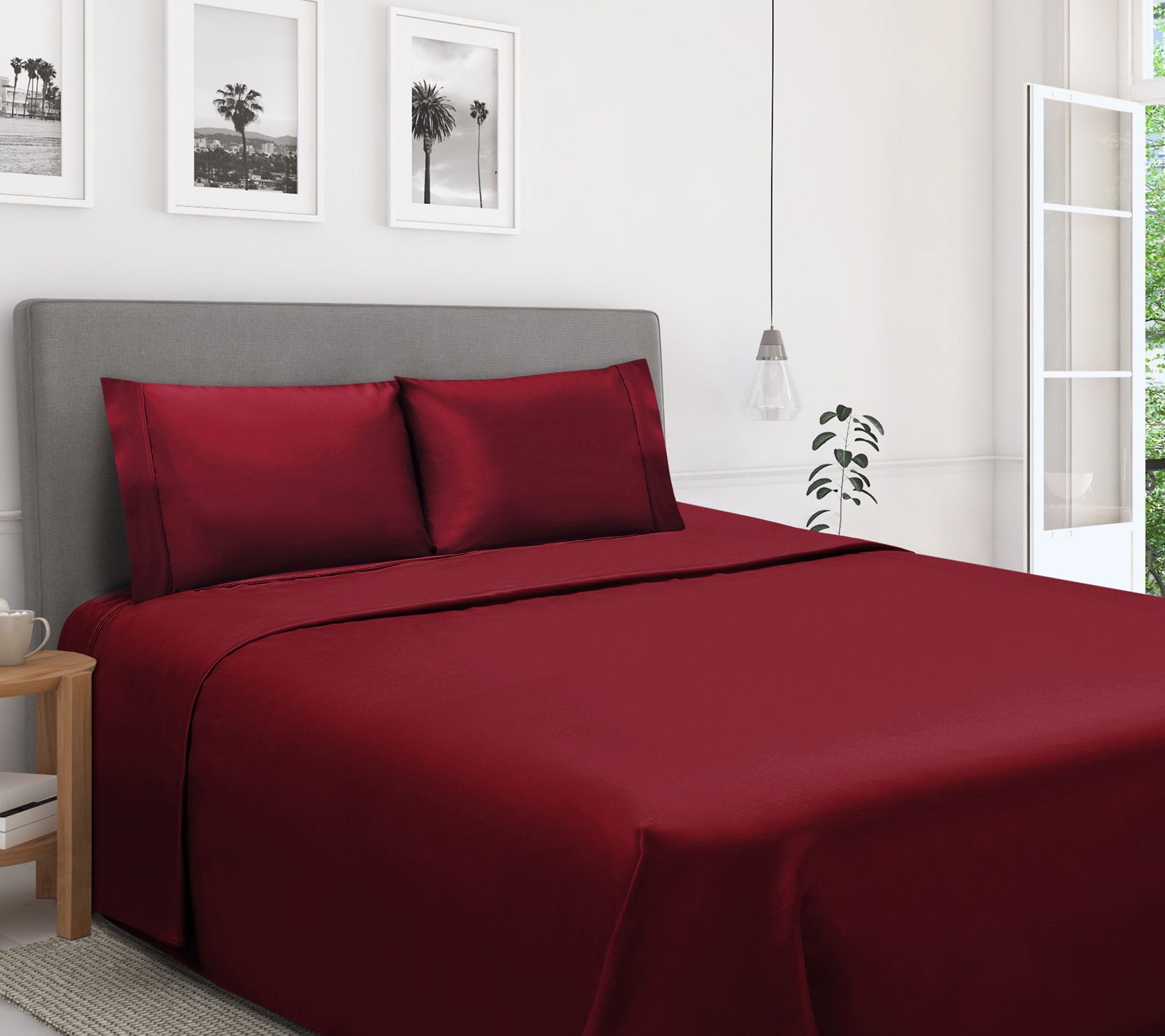 Superior 1200-TC Egyptian Cotton 4-Piece Queenheet Set
