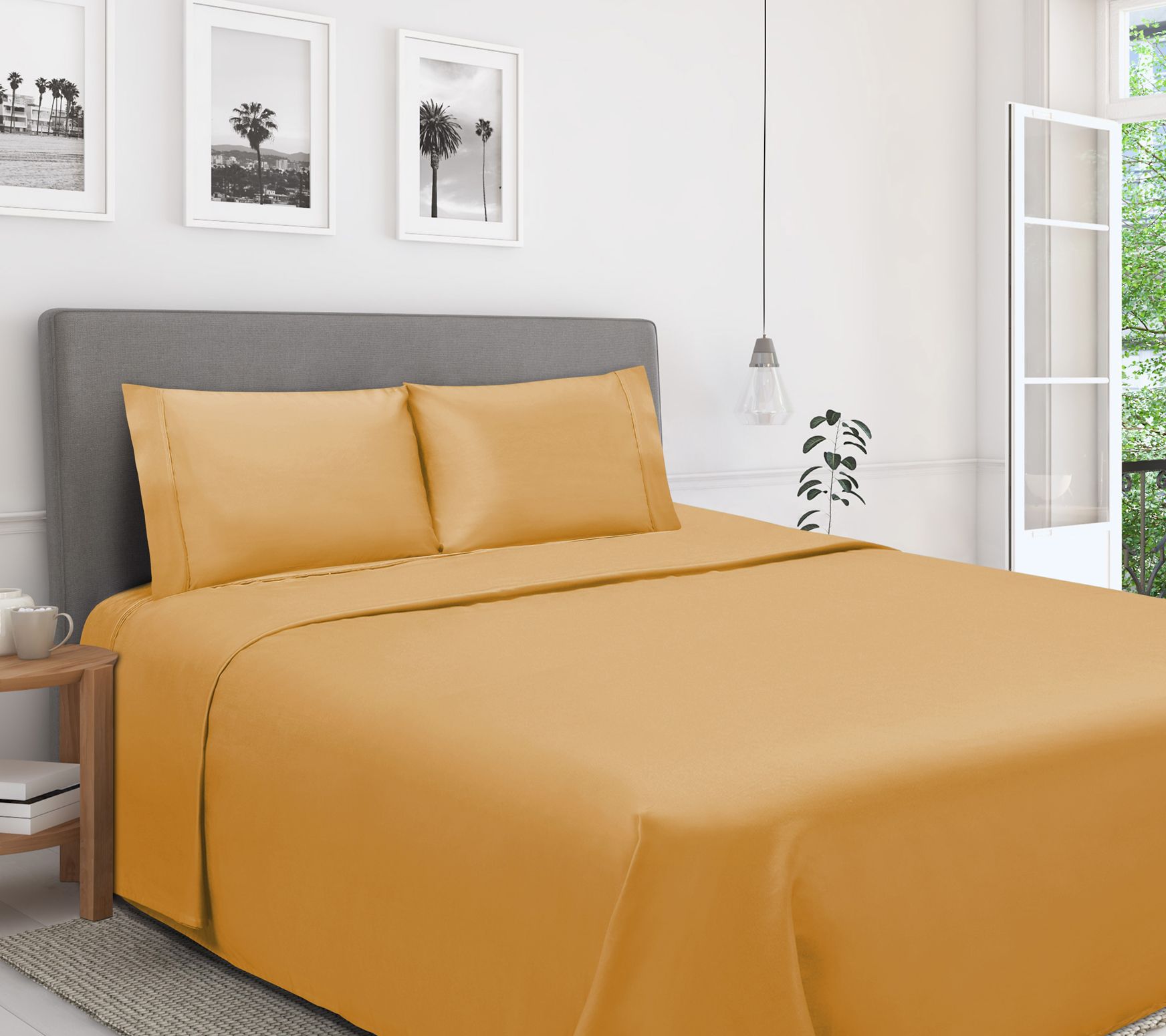Superior 1200-TC Egyptian Cotton 4-Piece Queenheet Set