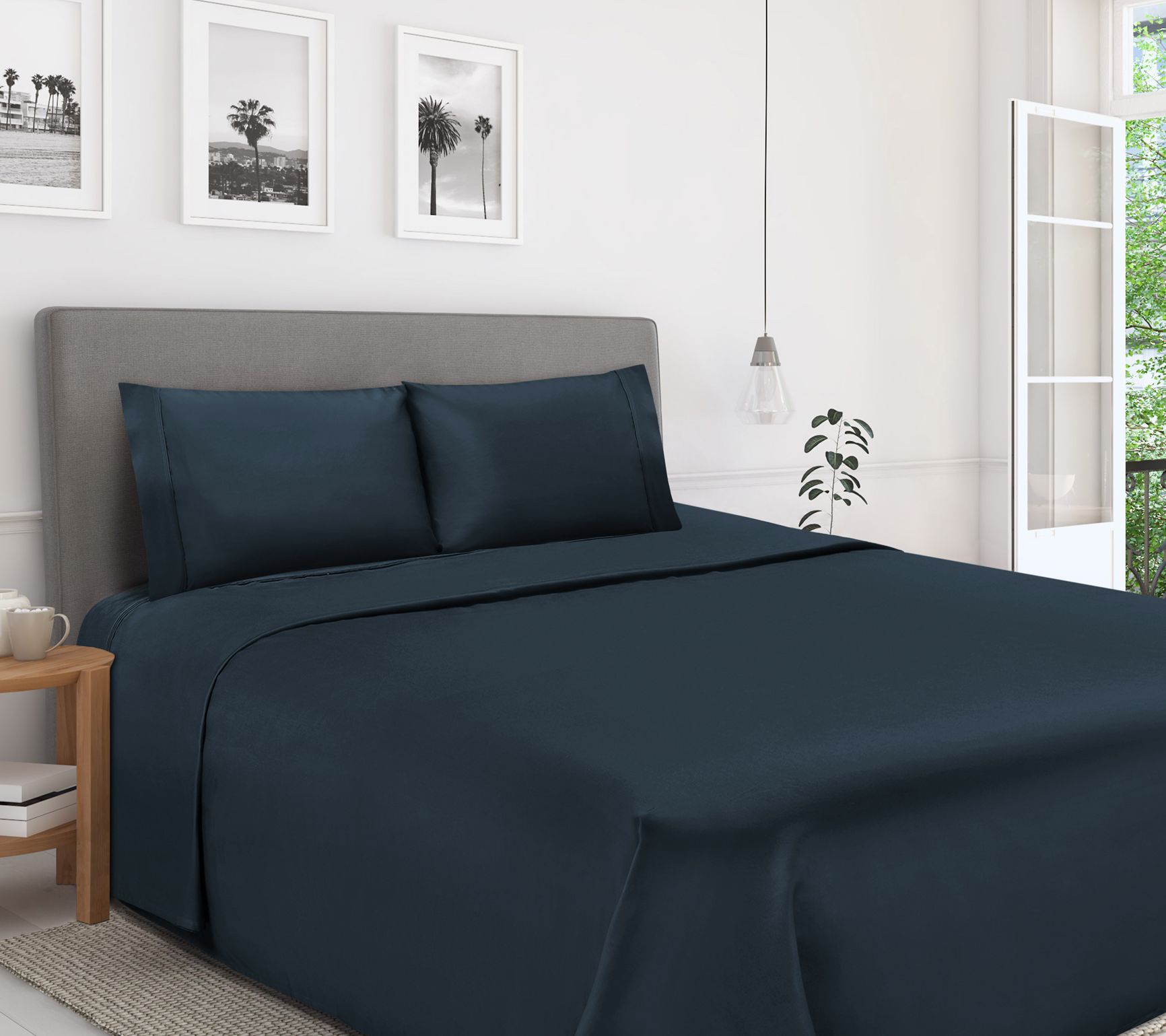 Superior 1200-TC Egyptian Cotton 4-Piece Queenheet Set