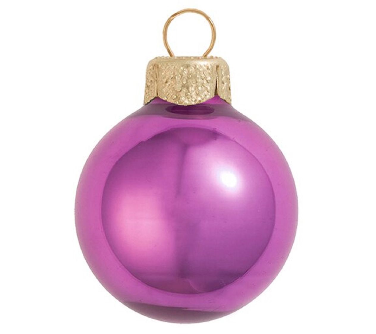 Whitehurst 4-Piece 4.75" Glass Ornament With Pearl Finish