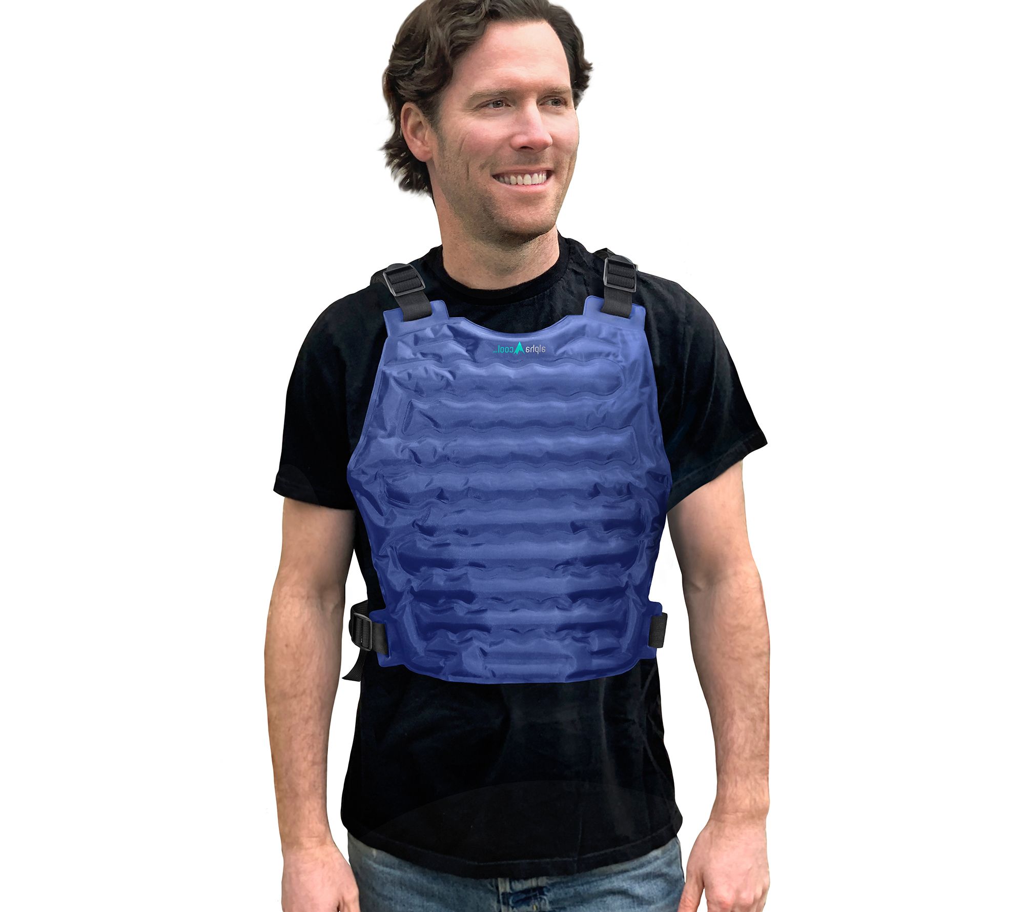 AlphaCool Polar Cooling Ice Vest - QVC.com