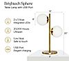 Brightech Sphere 20" LED Table Lamp, 1 of 7