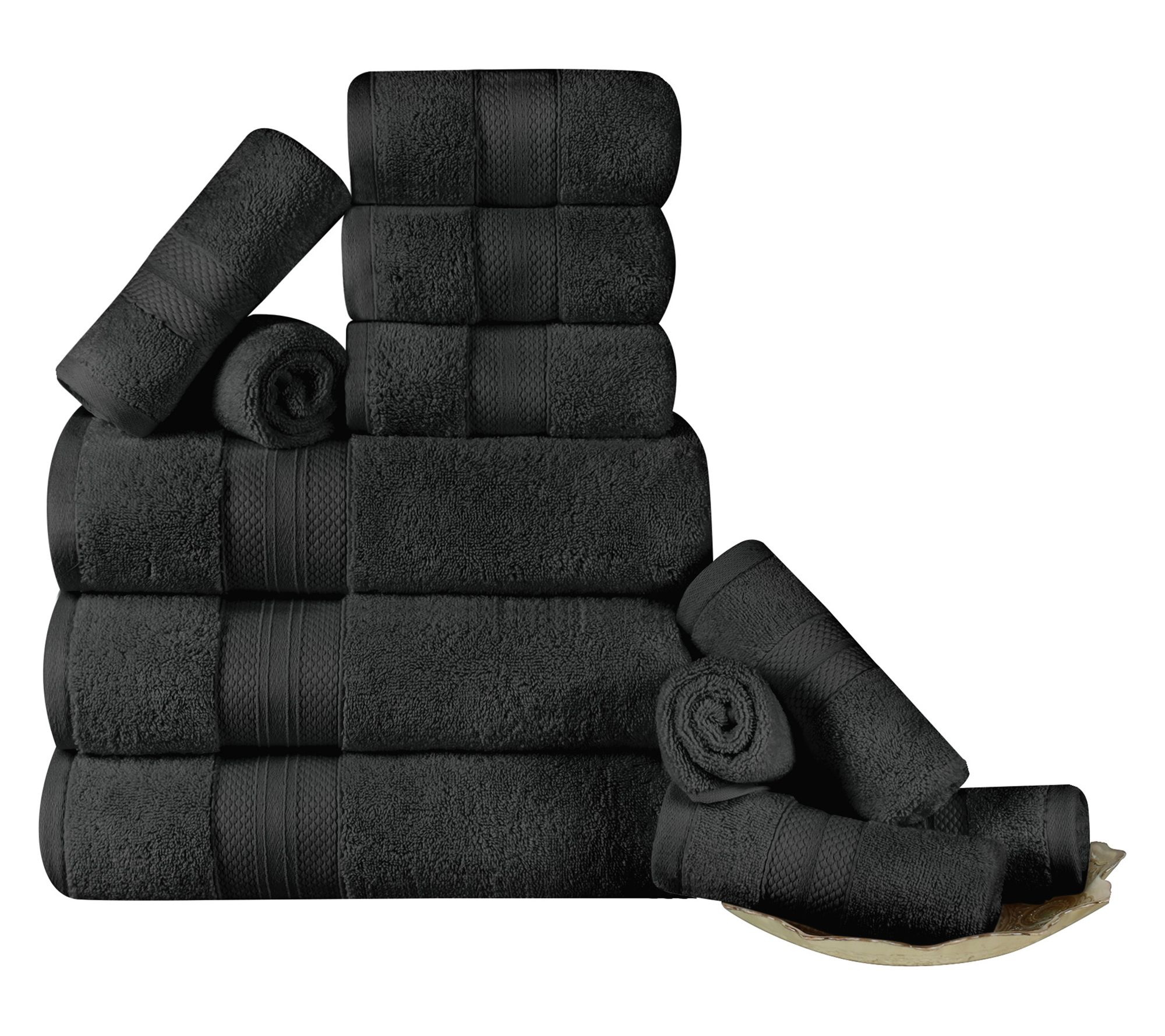 Superior Turkish Cotton 12-PC Towel Set