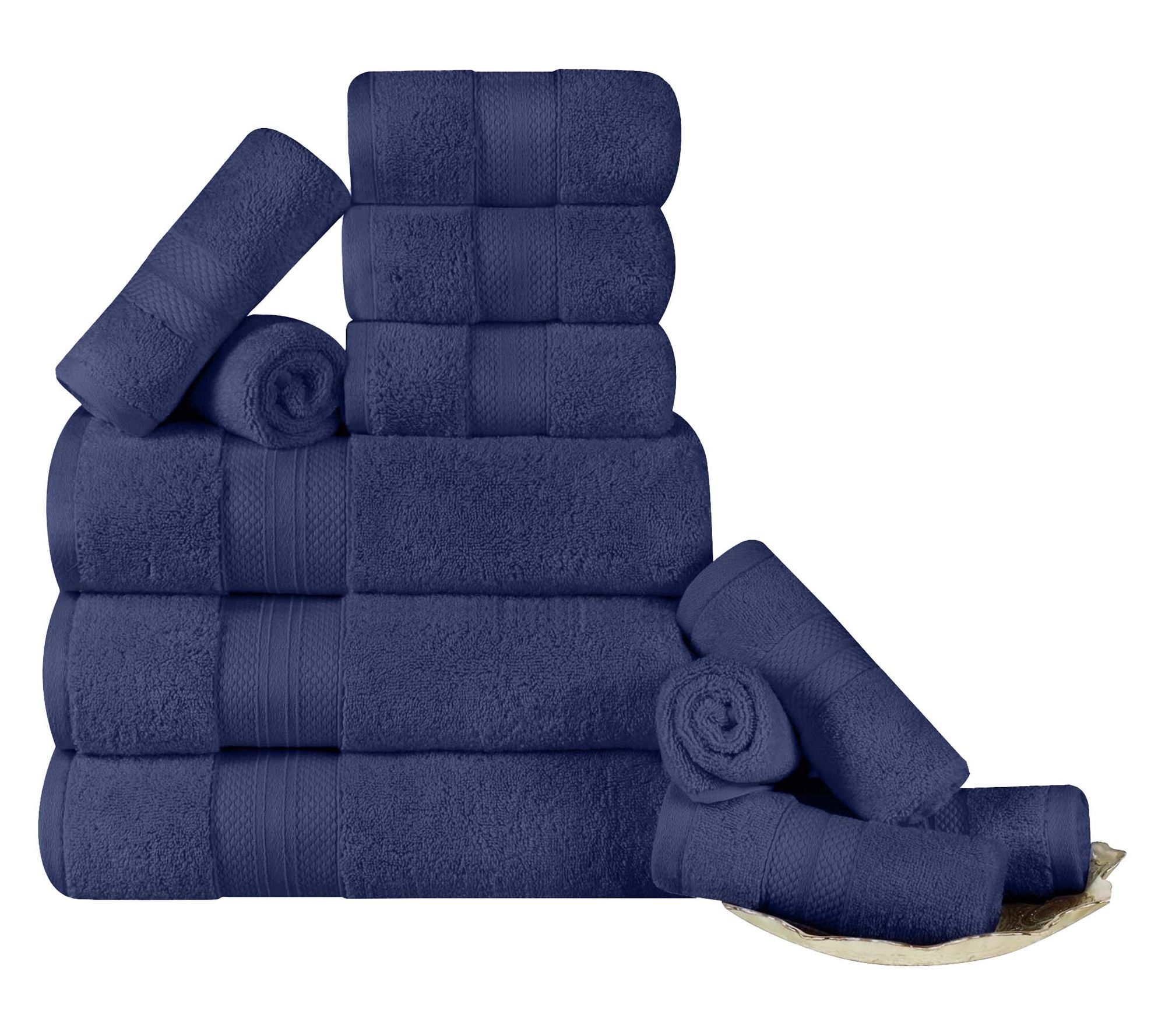 Superior Turkish Cotton 12-PC Towel Set