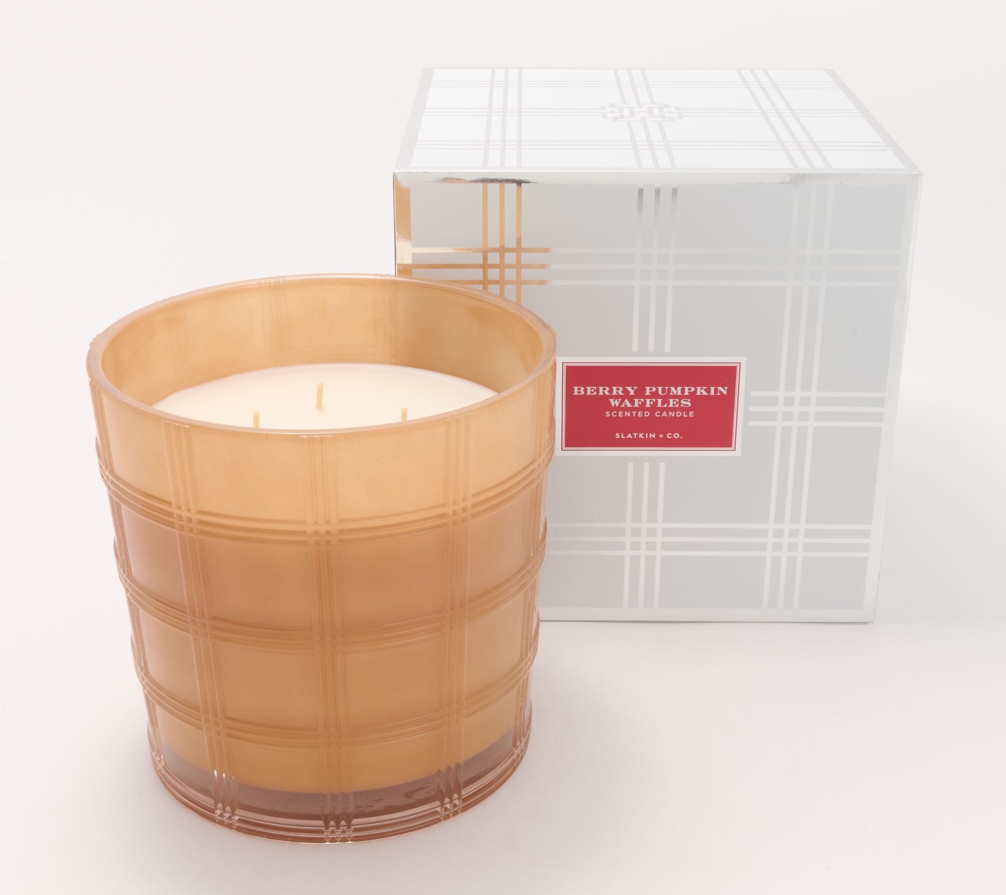 HomeWorx by Slatkin + Co. 50oz Berry Pumpkin Waffle Candle
