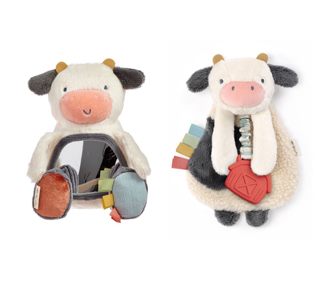 Itzy Ritzy Cow Baby Toy Bundle - QVC.com