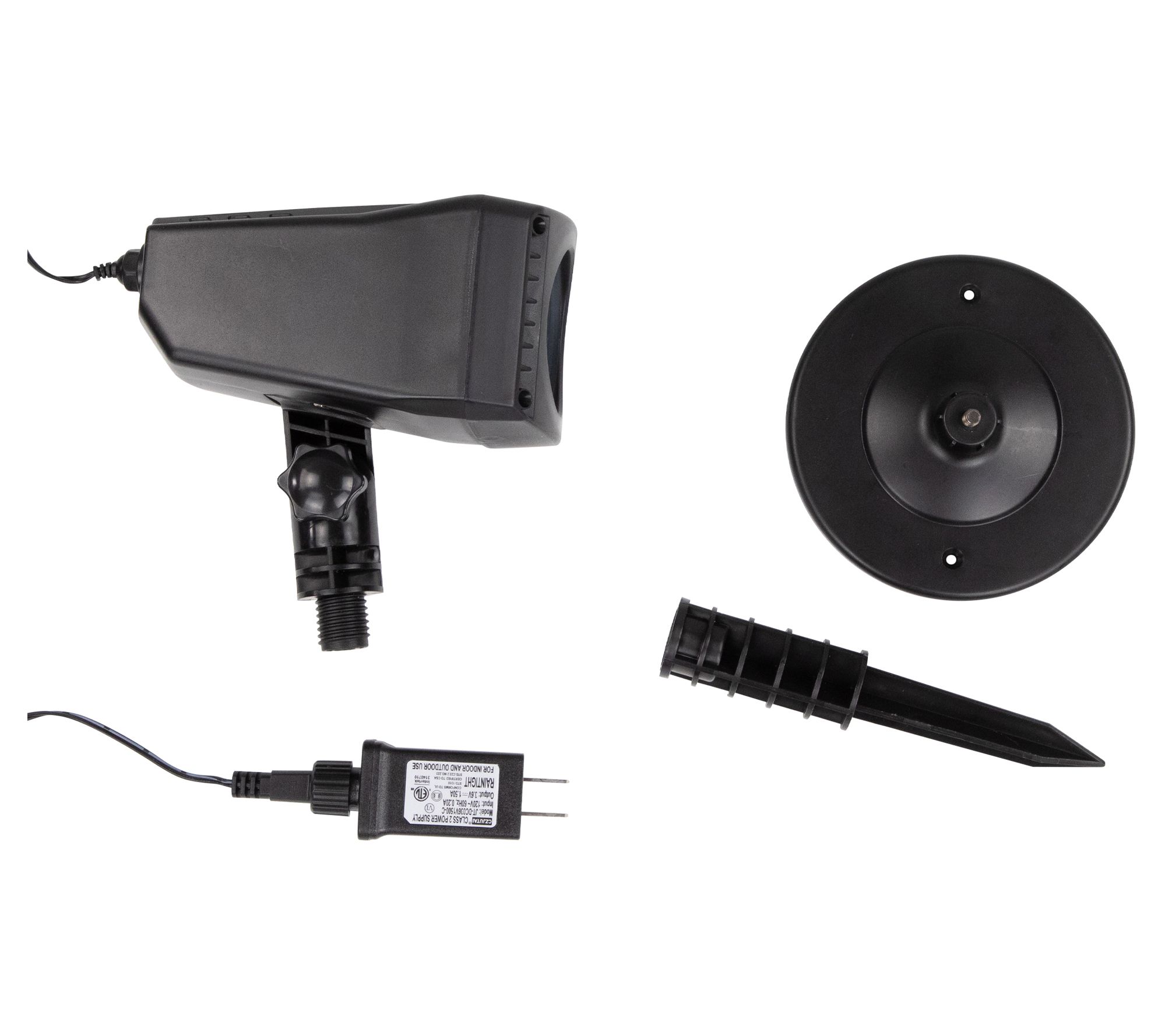 Northlight Spiderweb Halloween Yard Light Projector 7"