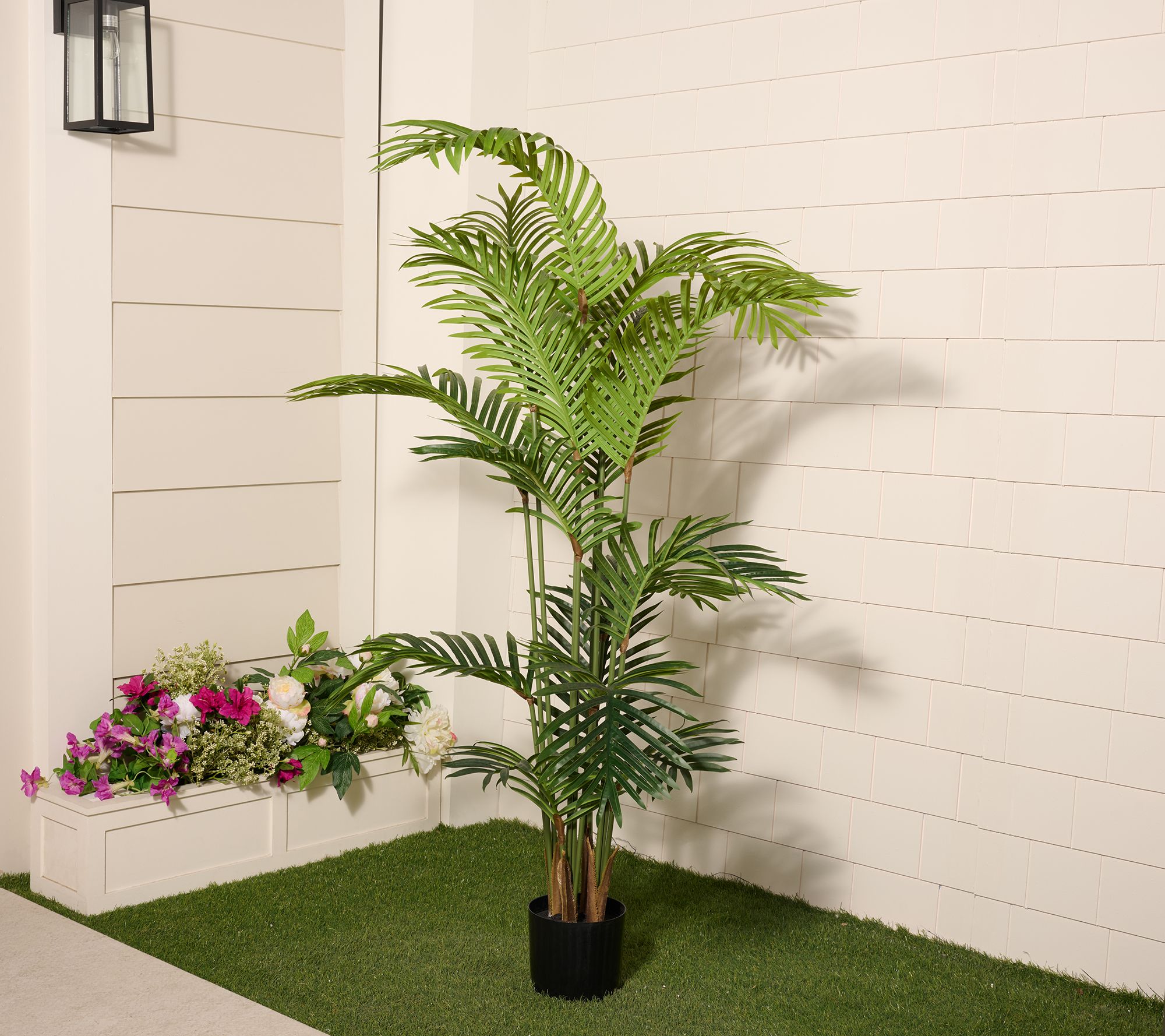 60" Indoor/Outdoor Faux Majesty Palm Tree by Kim Gravel