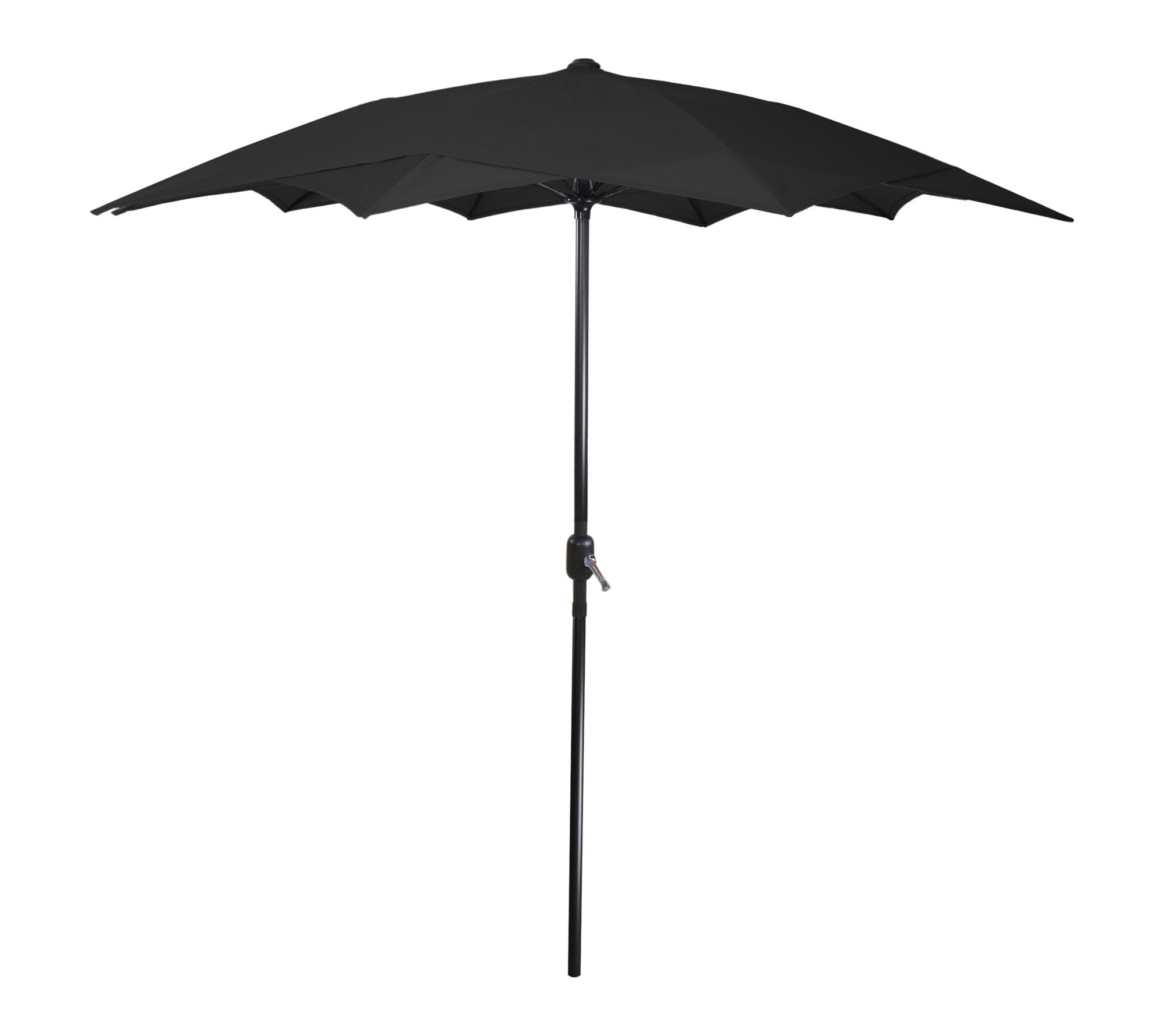 Northlight 8.5ft Outdoor Patio Lotus Umbrella with Crank