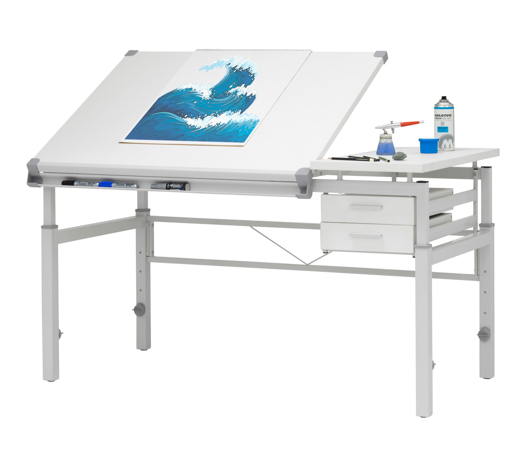 Studio Designs Graphix II Pro Line Adjustable Drafting Table